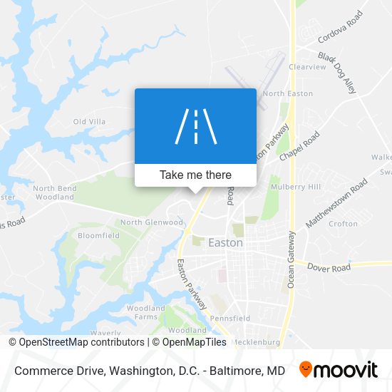 Commerce Drive map