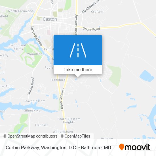 Corbin Parkway map