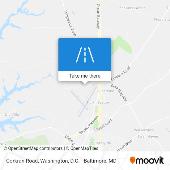 Corkran Road map