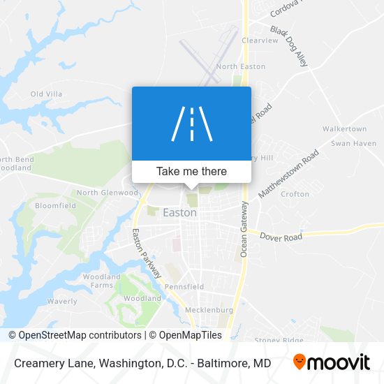 Creamery Lane map