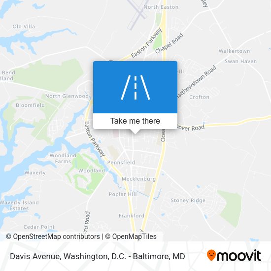 Davis Avenue map