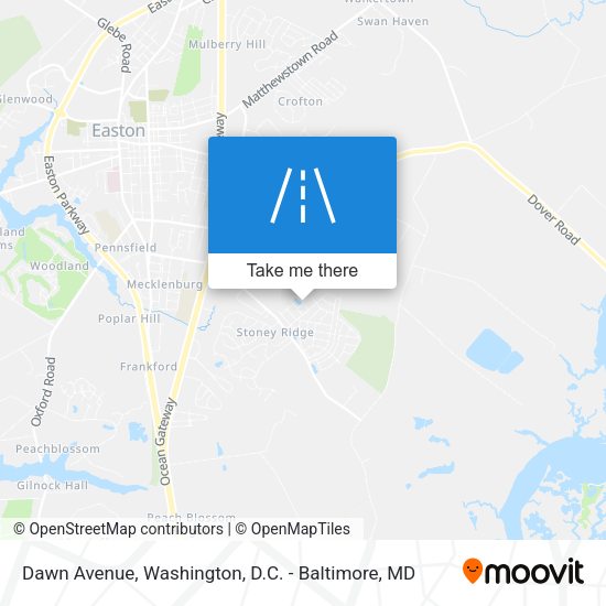 Dawn Avenue map
