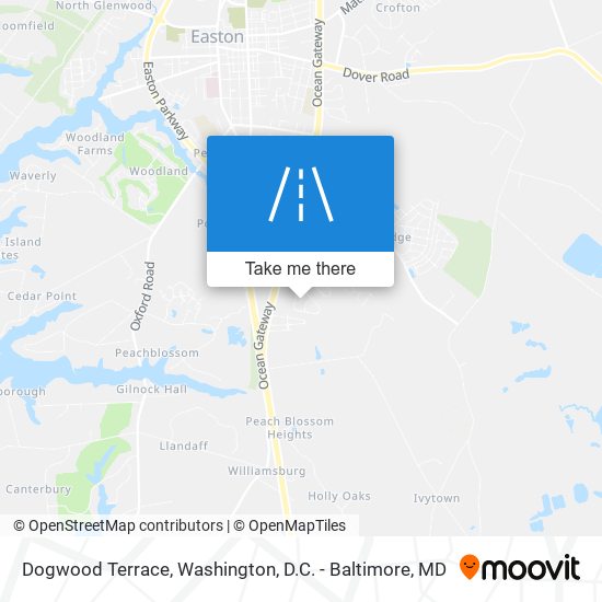 Dogwood Terrace map