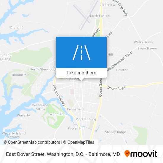 Mapa de East Dover Street