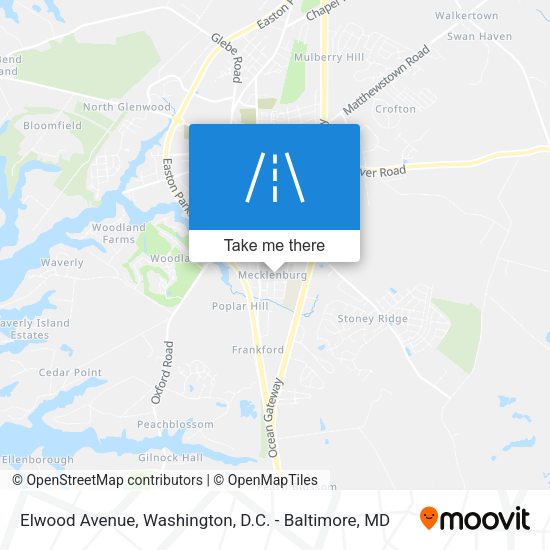 Mapa de Elwood Avenue