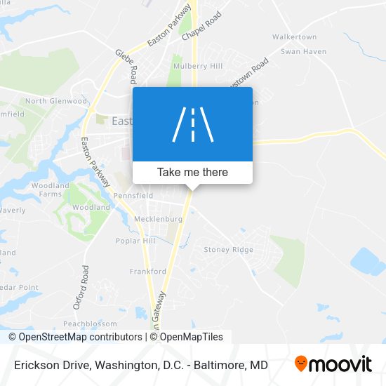 Erickson Drive map