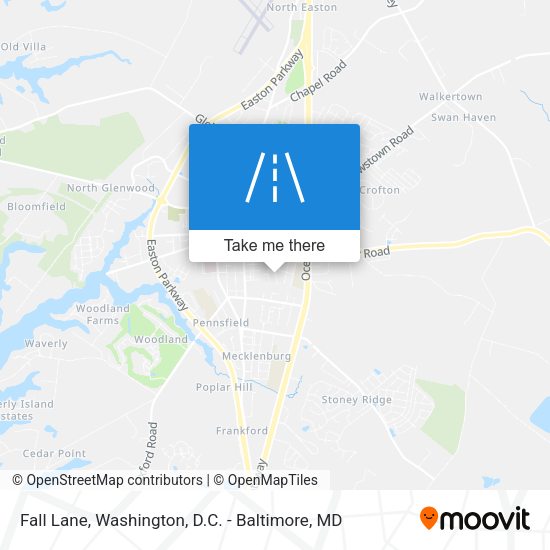 Mapa de Fall Lane