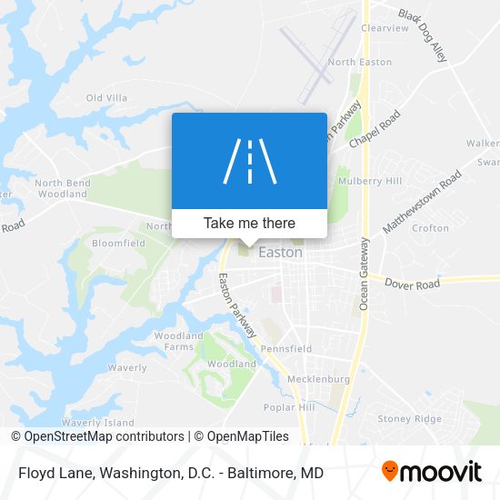 Floyd Lane map