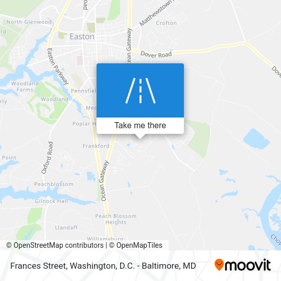 Frances Street map