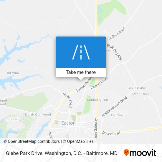 Glebe Park Drive map