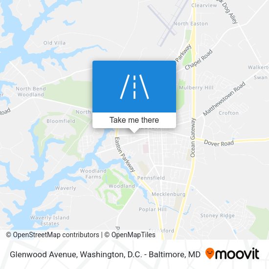 Glenwood Avenue map