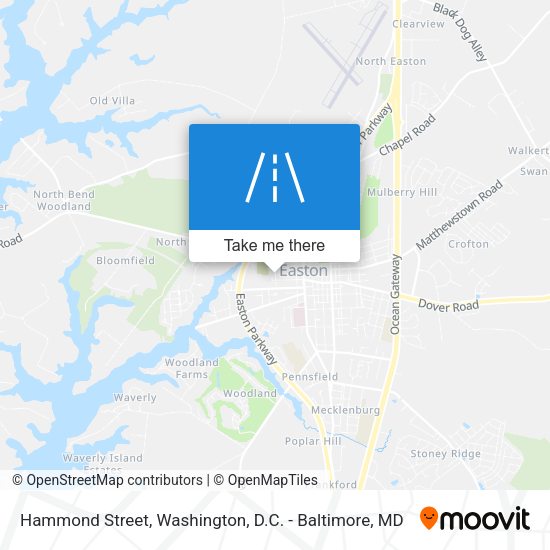 Hammond Street map