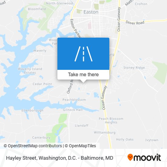 Mapa de Hayley Street