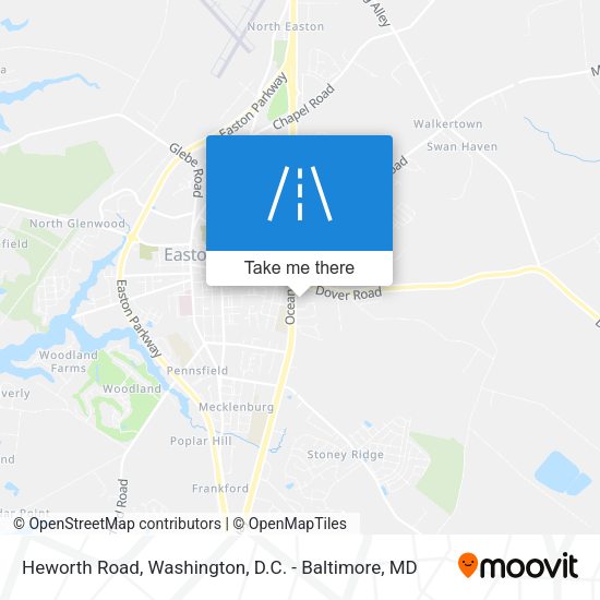 Heworth Road map