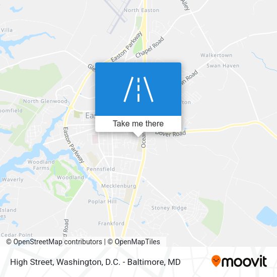 High Street map