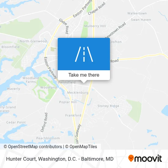 Hunter Court map