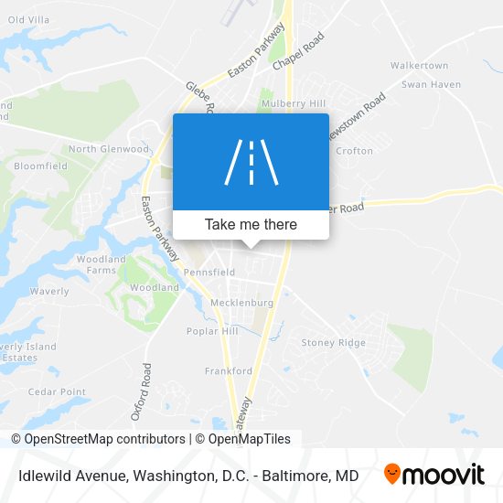 Idlewild Avenue map