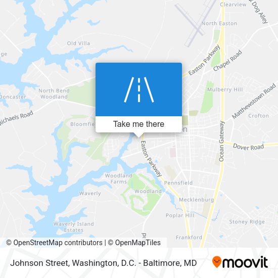 Mapa de Johnson Street