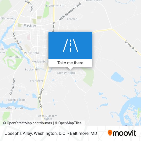 Josephs Alley map