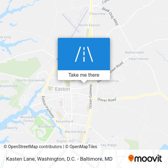 Kasten Lane map