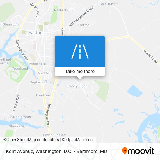 Mapa de Kent Avenue