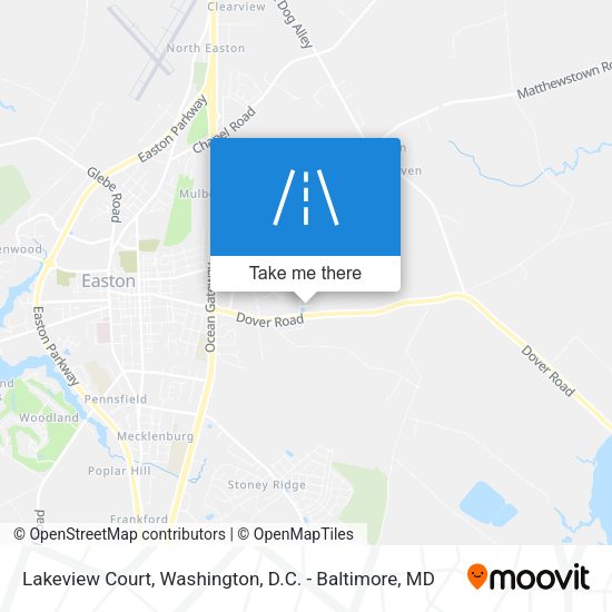 Mapa de Lakeview Court