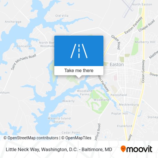 Little Neck Way map