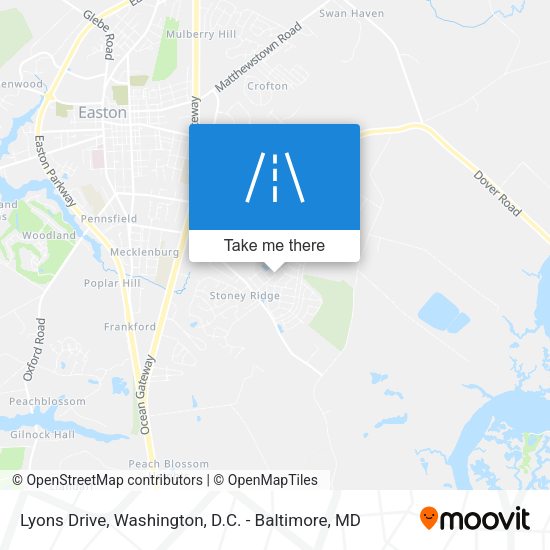 Lyons Drive map