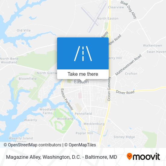 Magazine Alley map