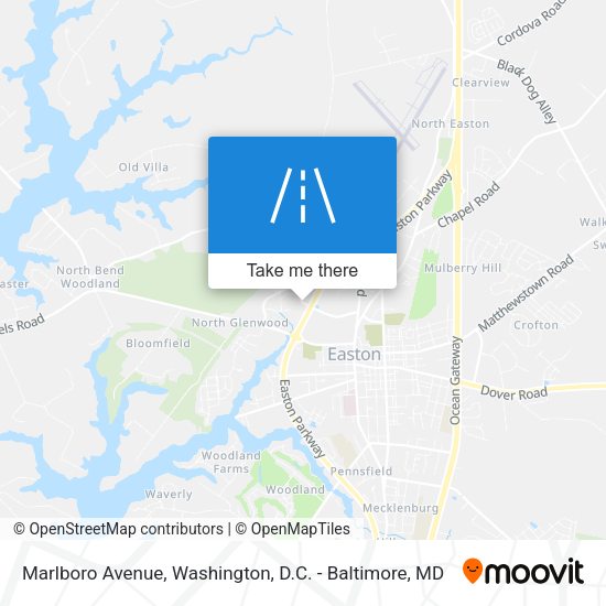 Mapa de Marlboro Avenue
