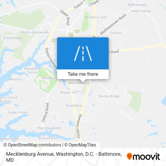Mecklenburg Avenue map