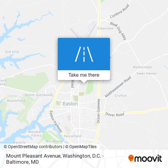 Mapa de Mount Pleasant Avenue