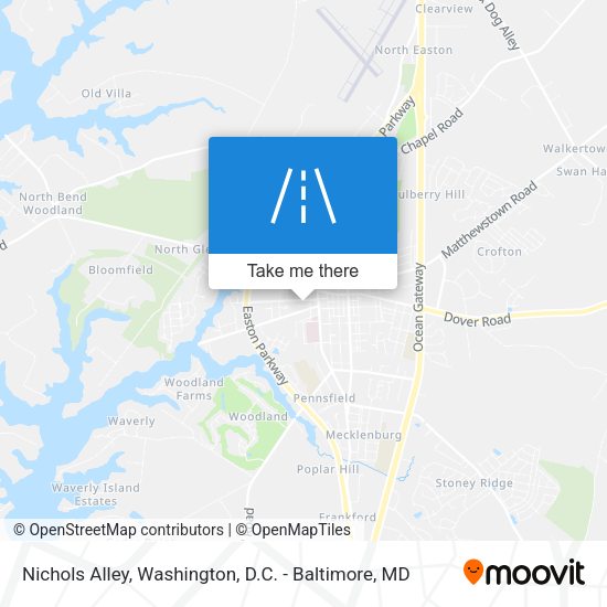 Nichols Alley map