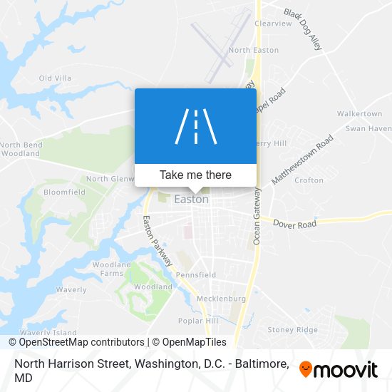 Mapa de North Harrison Street