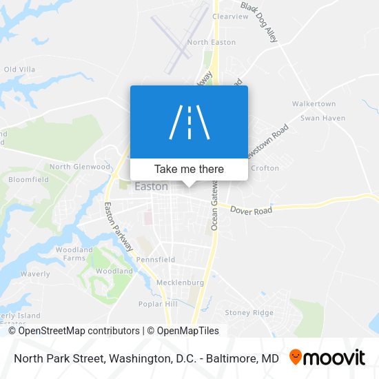 North Park Street map