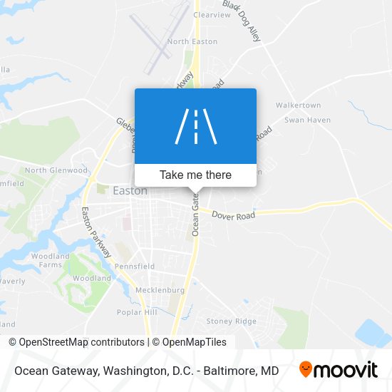 Mapa de Ocean Gateway