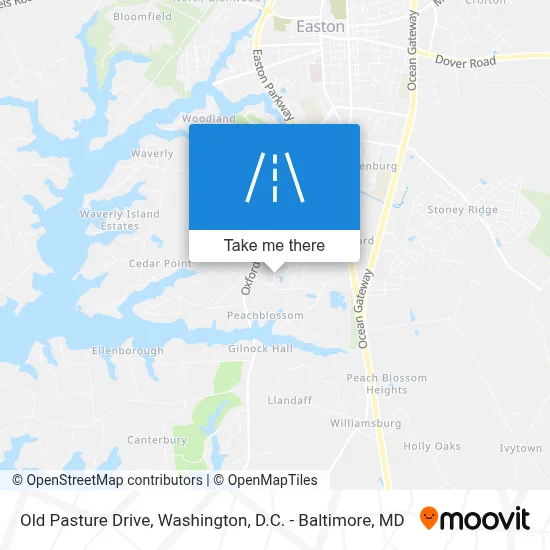 Old Pasture Drive map