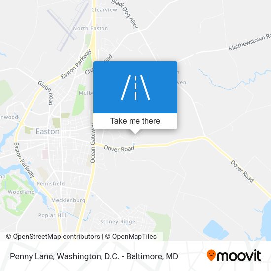 Penny Lane map