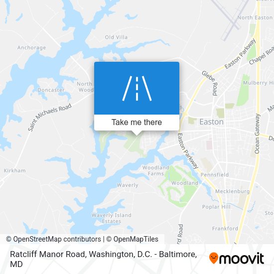 Mapa de Ratcliff Manor Road