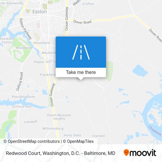 Redwood Court map