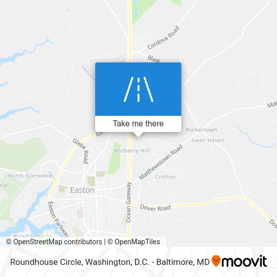 Roundhouse Circle map
