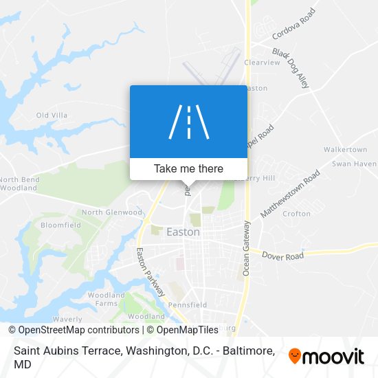 Saint Aubins Terrace map