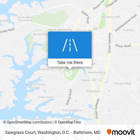 Sawgrass Court map