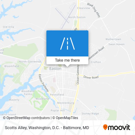 Mapa de Scotts Alley