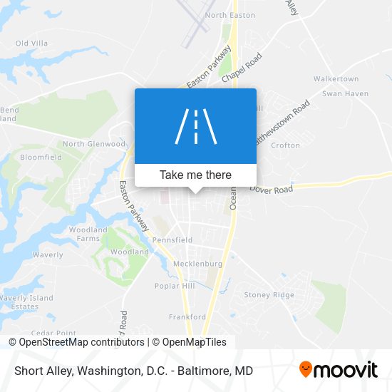Short Alley map