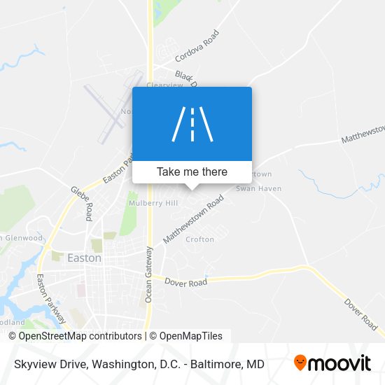Skyview Drive map