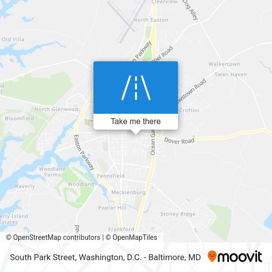 South Park Street map