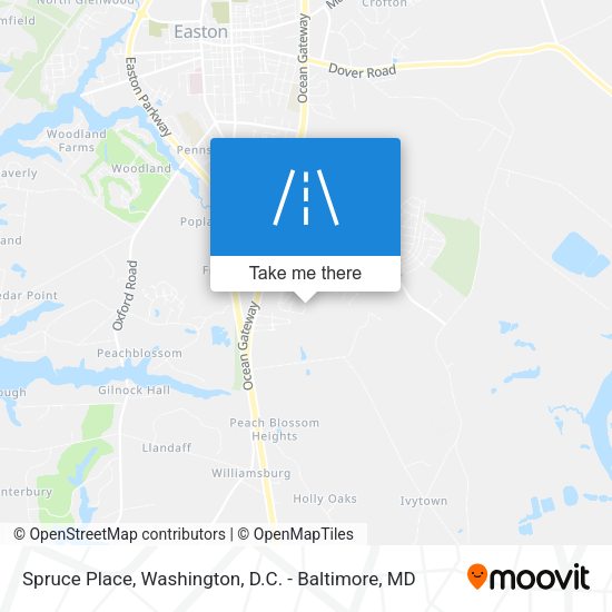 Spruce Place map