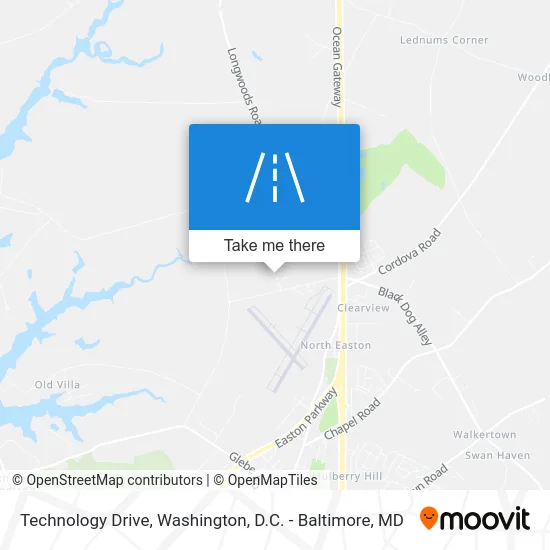 Technology Drive map