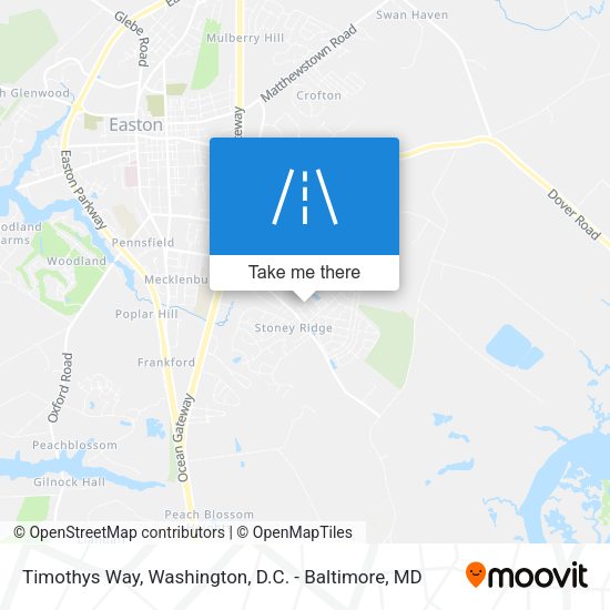 Timothys Way map